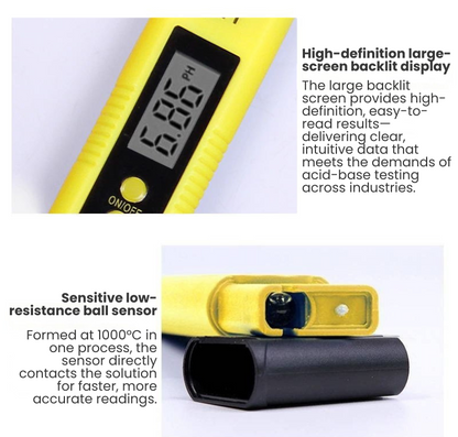 AEXZR® Draagbare pH-meter