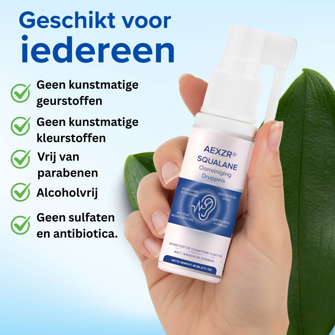 🌟 Officiële winkel | AEXZR® Squalane Oorreiniging Druppels