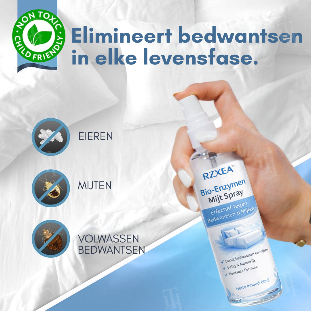 🌟 Officiële winkel | RZXEA™ Bio-Enzymen Mijt Spray