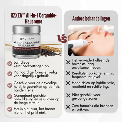 🌟 Officiële winkel | RZXEA™ All-in-1 Ceramide Huidcrème