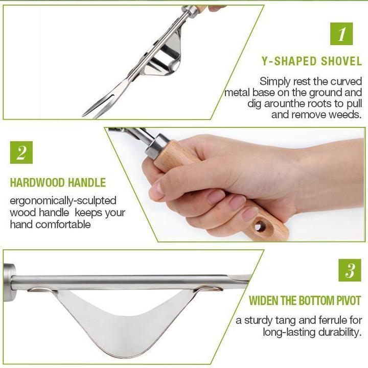 AEXZR® Snelle en eenvoudig te gebruiken handonkruidsteker