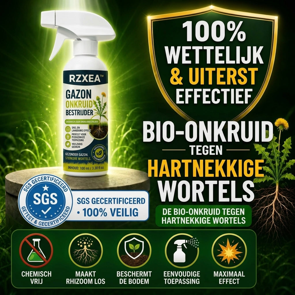 🏆 Nieuwe Upgrade | RZXEA™ Snelwerkende Natuurlijke Onkruid- en Grasverdelger in Spuitbus