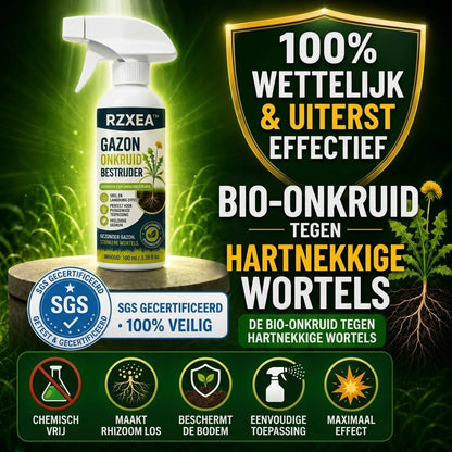 🏆 Nieuwe Upgrade | RZXEA™ Snelwerkende Natuurlijke Onkruid- en Grasverdelger in Spuitbus