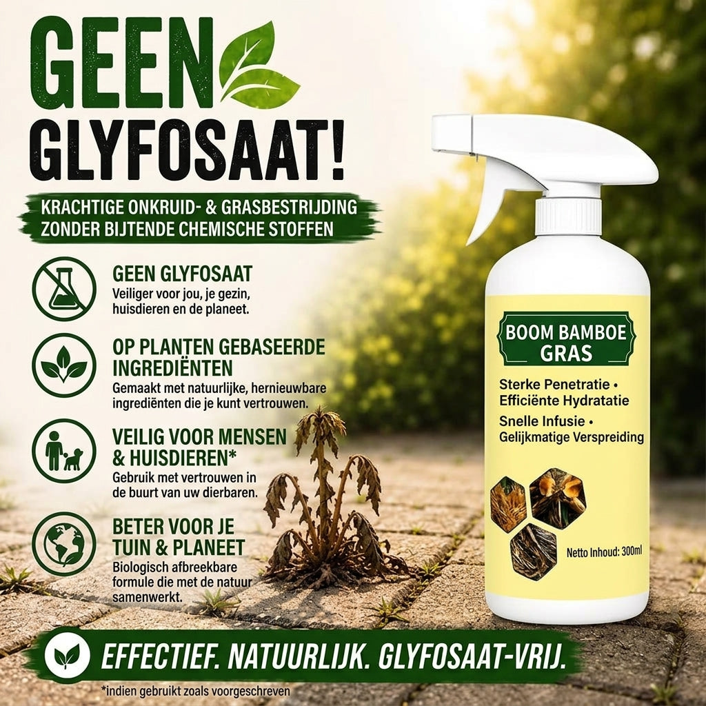 RZXEA™ Snelwerkende Natuurlijke Onkruid- en Grasverdelger in Spuitbus