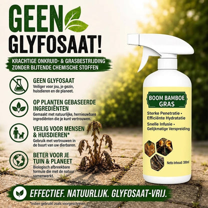 RZXEA™ Snelwerkende Natuurlijke Onkruid- en Grasverdelger in Spuitbus