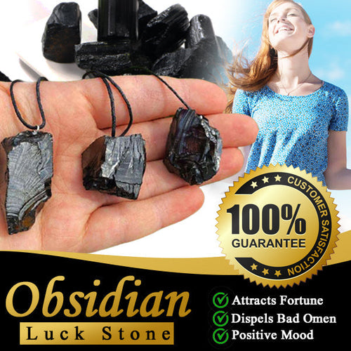 AEXZR® Obsidiaan Gelukssteen