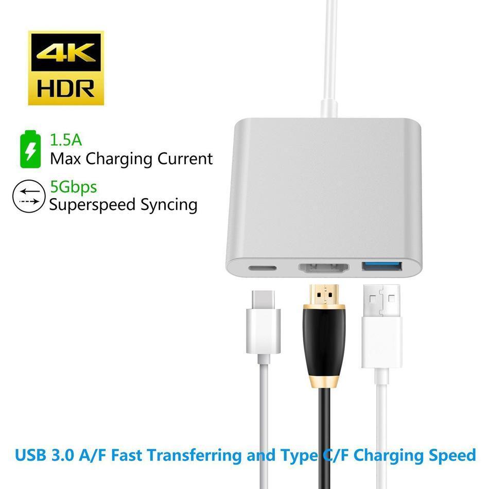 AEXZR® 3 in 1 TYPE-C HDMI Adapter