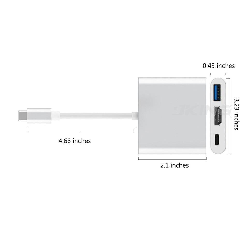 AEXZR® 3 in 1 TYPE-C HDMI Adapter