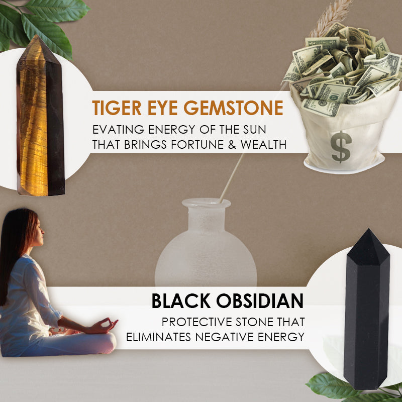 AEXZR® LucKeeper Kristallen Staven