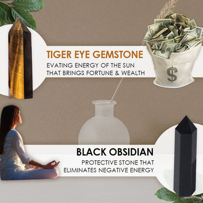 AEXZR® LucKeeper Kristallen Staven